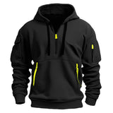 Shoulder Hooded Sweatshirt
