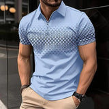 Men's Zipper Polo