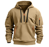 Shoulder Hooded Sweatshirt