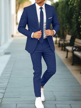 Men's One Button Suit