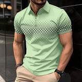 Men's Zipper Polo