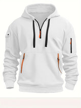 Shoulder Hooded Sweatshirt