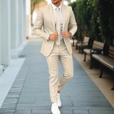 Men's One Button Suit