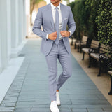 Men's One Button Suit