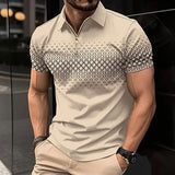 Men's Zipper Polo