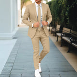 Men's One Button Suit