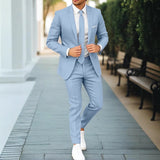 Men's One Button Suit
