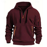 Shoulder Hooded Sweatshirt