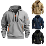 Shoulder Hooded Sweatshirt